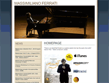 Tablet Screenshot of massimilianoferrati.com
